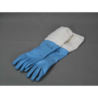 Latex Handschuhe mit Stulpe 12 (10-10,5)