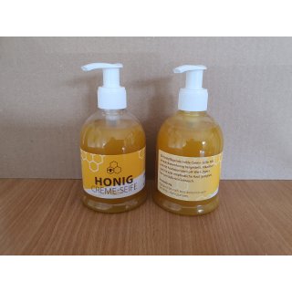Flüssige Honigseife im Spender, 250 g